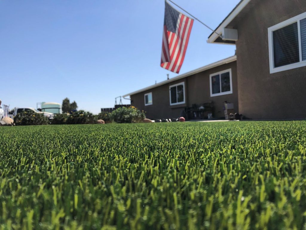 California artificial grass turf