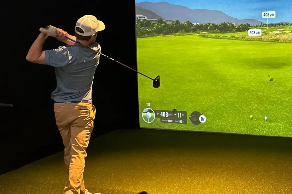SYNLawn golf simulator