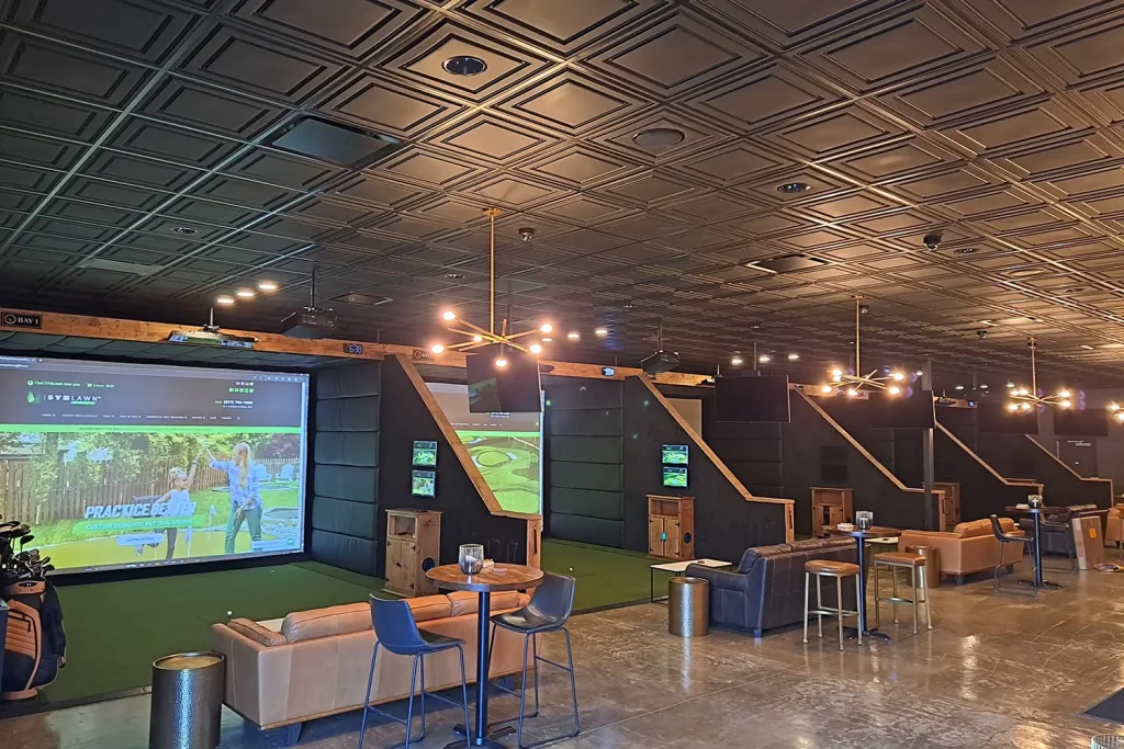 SYNLawn golf simulator